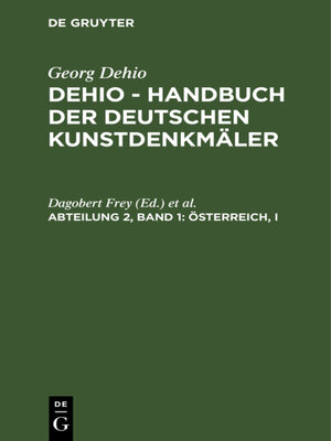 cover image of Österreich, I